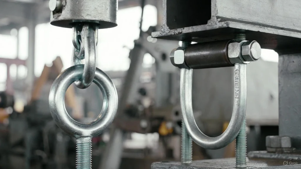 Eye Bolt vs U Bolt: Key Differences, Uses & Safety Guide